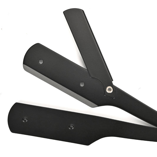 WMARK NG-HZ902 Folding Shaving Razor | 304 Stainless Steel Professional Barber Razor with Replaceable Blades