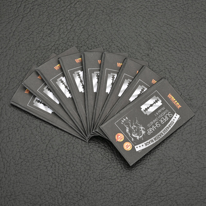 WMARK R-1 Razor Blades (300) – Swedish Stainless Steel 🪒 Double-Edge | 3 Packs