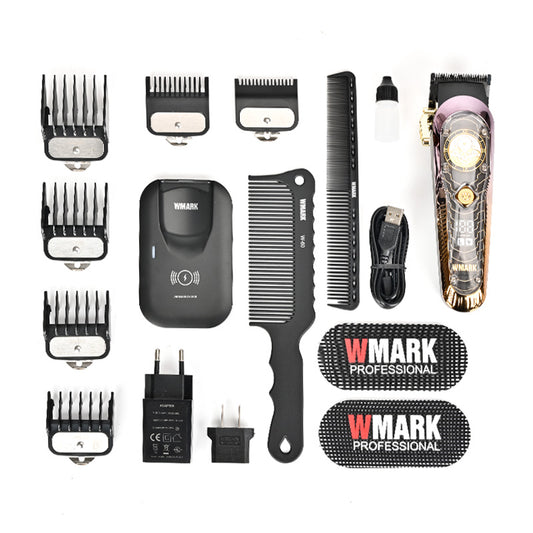 WMARK NG-135 Hair Clipper – Cordless, Turbo Power  & Wireless Charging