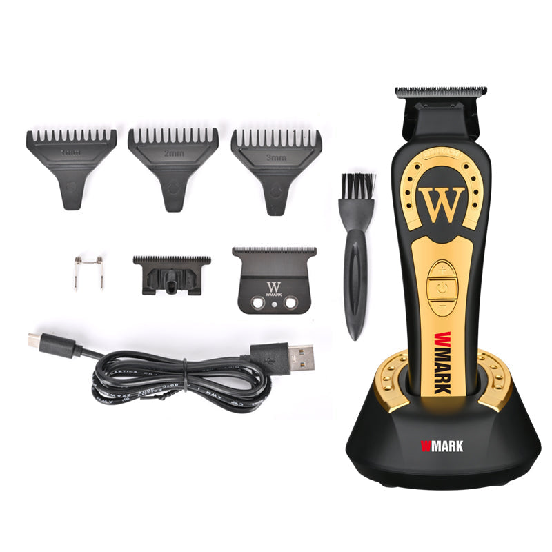 WMARK NG-8230 Professional Hair Clipper | Oil Head Engraving, High-Speed & Rechargeable