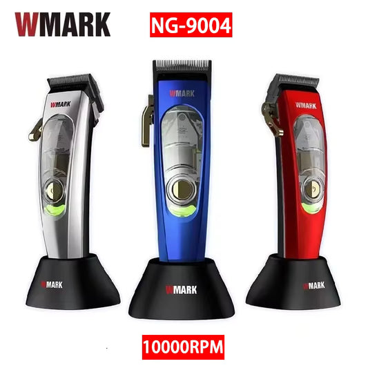 WMARK NG 9004 Professional Cordless Clipper, High Speed Motor,Ultra-Sharp Blades