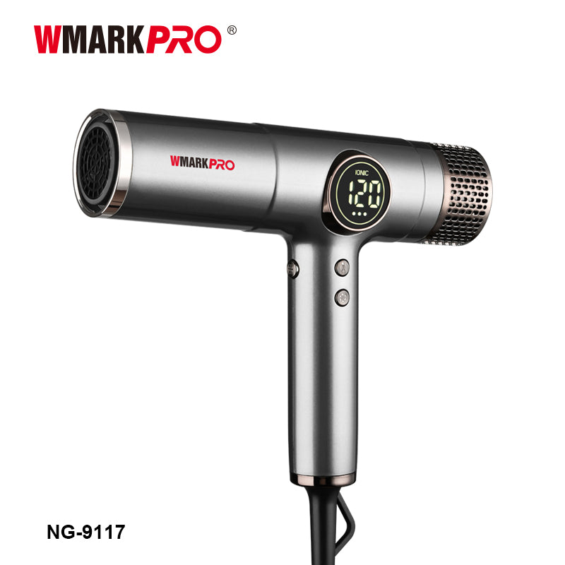 WMARK 9117 Hair Dryer 2000W Brushless Ionic Pro Blow Dryer + Diffuser