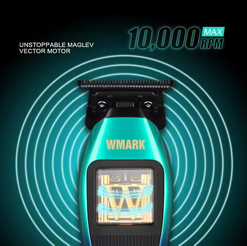 2025 WMARK NG-XT1 Polar Trimmer 10000RPM Cordless Beard Hair Clipper