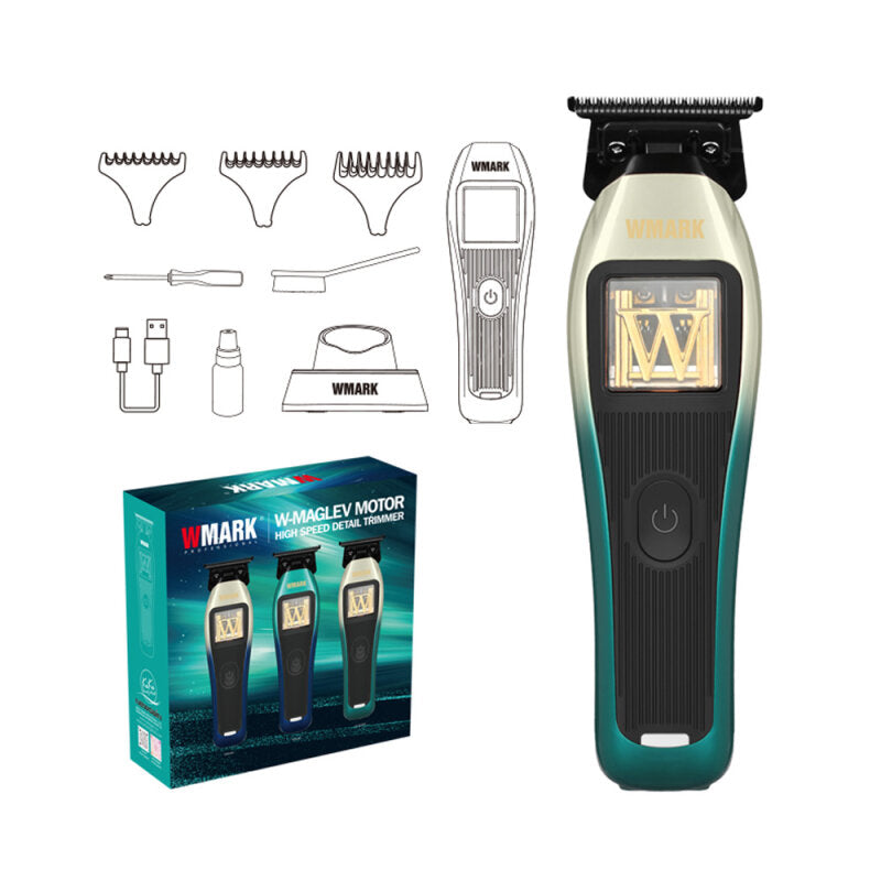2025 WMARK NG-XT1 Polar Trimmer 10000RPM Cordless Beard Hair Clipper