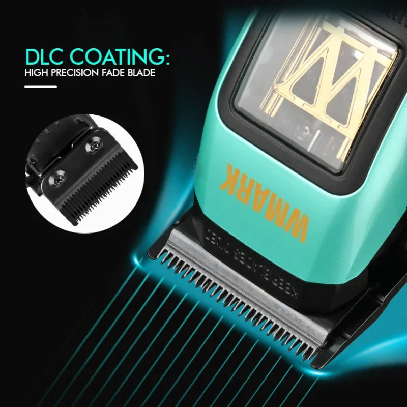 2025 WMARK NG-X1 POLAR High-Speed Trimmer w/ DLC Blade & Magnetic Motor