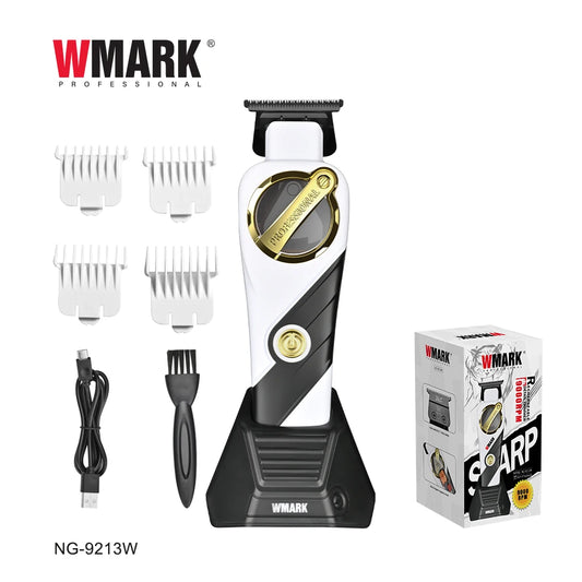 WMARK NG-9213 Trimmer 9000RPM DLC Blade High-Speed Hair Trimmer