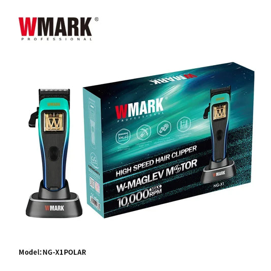 2025 WMARK NG-X1 POLAR High-Speed Trimmer w/ DLC Blade & Magnetic Motor