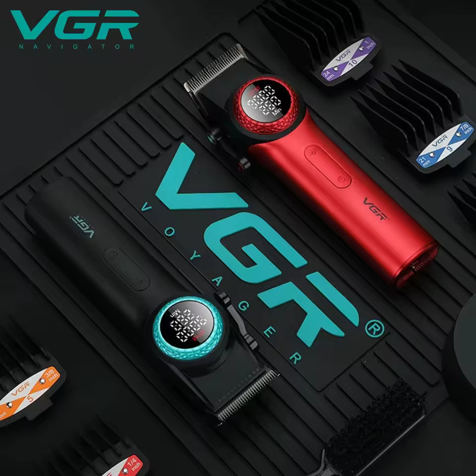 VGR 001 Pro Hair Clippers ✂️ Cordless for Men – Barber Tool, Rechargeable
