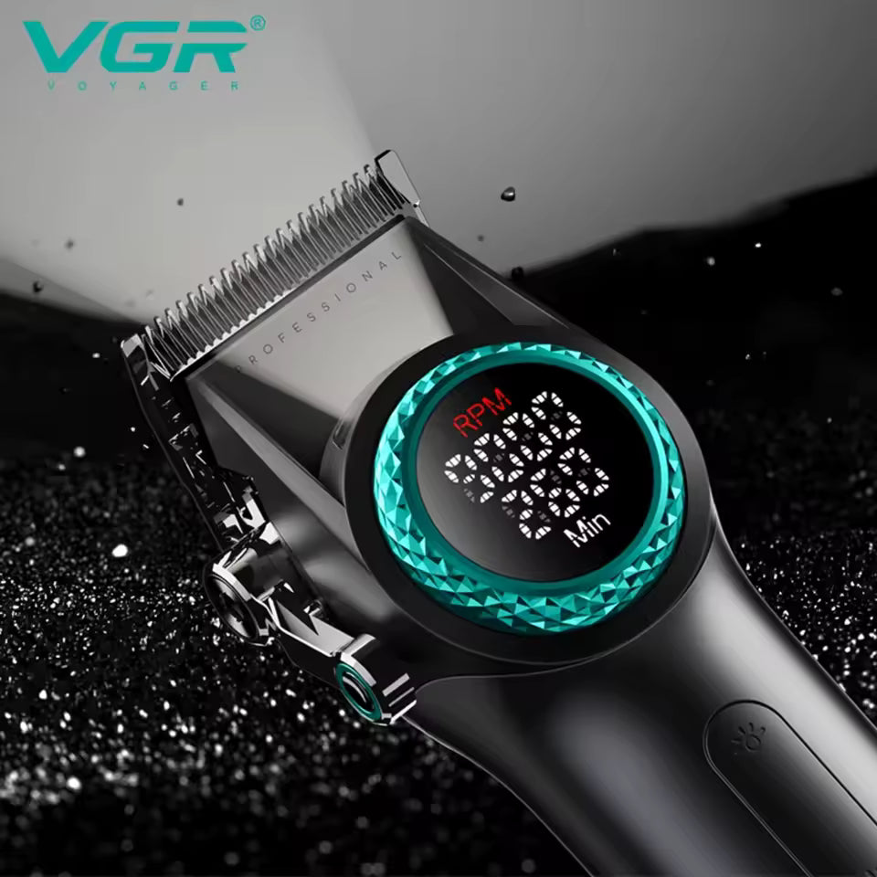 VGR 001 Pro Hair Clippers ✂️ Cordless for Men – Barber Tool, Rechargeable