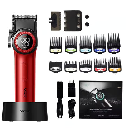 VGR 001 Pro Hair Clippers ✂️ Cordless for Men – Barber Tool, Rechargeable