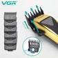 VGR 015 Pro Cordless Clipper ✂️ DLC Blade | 9000RPM + Travel Kit 💼