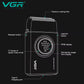 VGR V-378 ✂️ Beard & Hair Shaver – 9000RPM, LED Display, USB Rechargeable 🔋